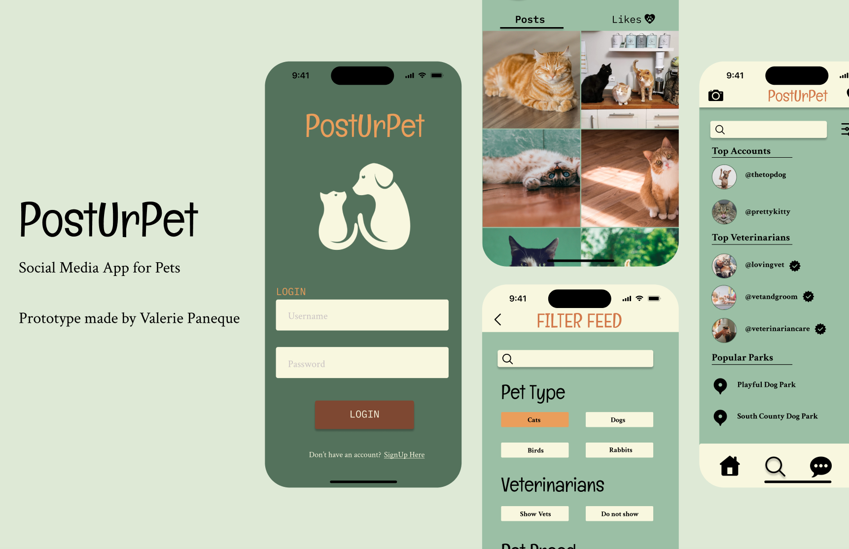 Social Media App for Pets